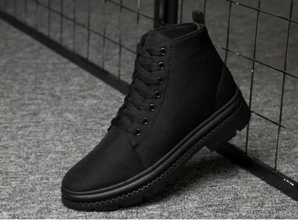 Botas Lossac Casual Light Aumenta Altura 10 cm - Preta