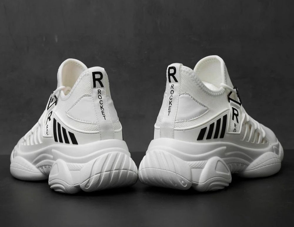 Lossac Rocket Sport Tênis Aumenta Altura 8cm - Branco