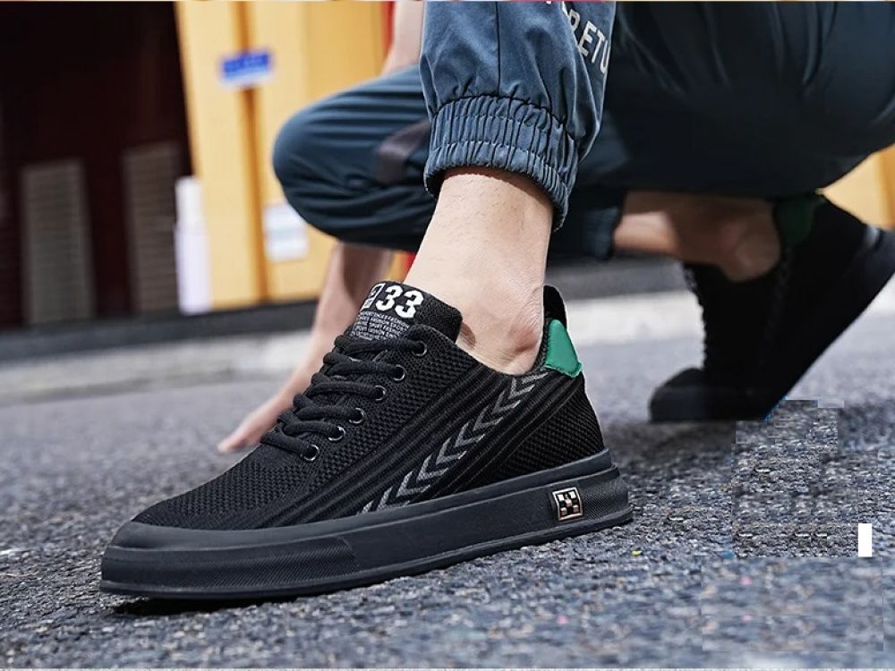 Lossac Casual Light Tênis Aumenta Altura 6 cm - Preto