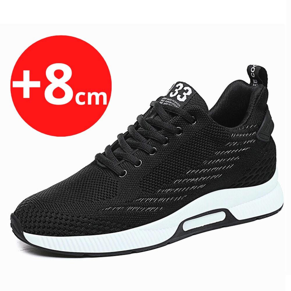 Lossac Trainer Tênis Aumenta Altura 8 cm - Preto