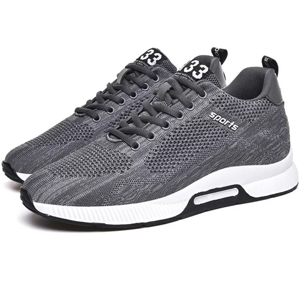 Lossac Sports Trainer Tênis Aumenta Altura 8 cm - Cinza